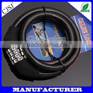 Hot Sale 60cm Combination Bike Cable Lock thumbnail-1
