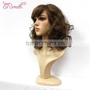 Top Quality 5A Grade Curly Cheap Human Hair Afro Wig thumbnail-1