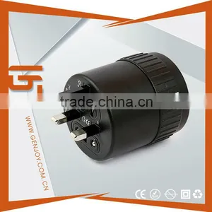 ALL IN ONE ROTATABLE International 5v 12v Usb Travel Adaptor With 2 Usb Port thumbnail-6