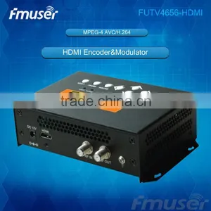FUTV4656H DVB-T/DVB-C(QAM)/ATSC MPEG-4 AVC/H.264 HD Encoder Modulator (Tuner,HDMI In; RF Out) With USB Record/Save/Playback/Upgr thumbnail-1