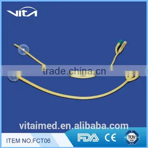Disposable Two-way Latex Foley Balloon Catheter FCT06 thumbnail-1