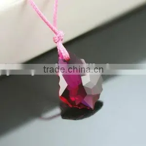 Crystal Maple Leaf Pendant for Chandelier thumbnail-4