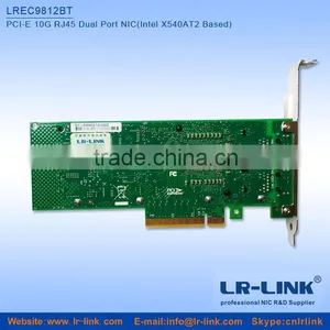 Intel X540 Chipset 10Gb Ethernet PCIe x8 Dual Port Network Card Brand Compatible X540-T2 thumbnail-3