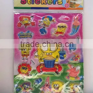 Custom Cartoon Kids Gift 3d Pvc Embossing Sticker,embossed Metal Sticker thumbnail-1