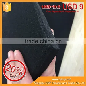 Excellent Elasticity Cheap Gym Black Rubber Mat Price thumbnail-3