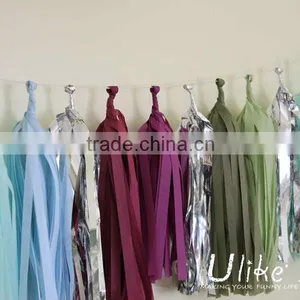 Bulk Diy Tissue Tassel Garland Plastic Garland thumbnail-1