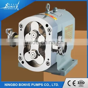 High Quality Sanitary Stainless Steel Rotary Lobe Pump for Cooking Oil thumbnail-1