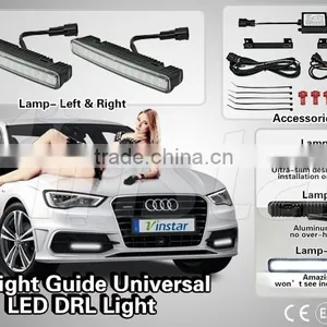 Universal Led Drl Strip 100% Waterproof Car Daytime Running Light thumbnail-1