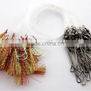 The New 2016 Japan Fishing Hooks 25pcs/1 Bag Longline Traces Flasher Hook 82cm Fishhook Lure Hook for Fishing thumbnail-2