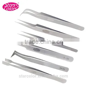 OEM Eyelash Extension Stainless Steel Tweezers Eyelash Extension Volume Tweezers thumbnail-1