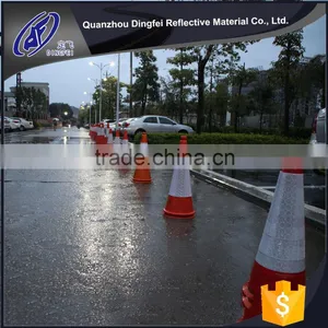 High Intensity Safety Good Quality Road Cone Sleeve for Safety thumbnail-1