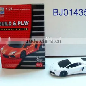 Funny Kids Toy 3d Model Toy Intelligent Diy Assemble Car Model thumbnail-3