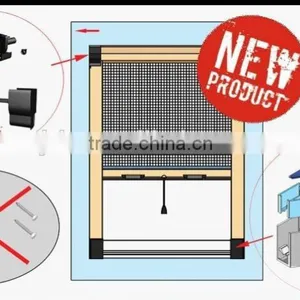 130cm* 150cm Aluminium Retractable Insect Screen Window Roller-- MZL-1 thumbnail-2