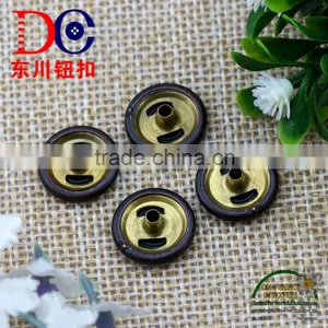14mm Metal Brass Denim Button Ecofriendly Product Snap Button for Leather thumbnail-6