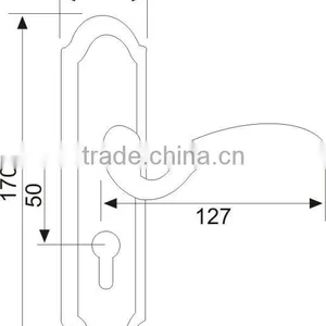 Hot Sale Door Hardware of Modern Mortsie Lock Set thumbnail-2