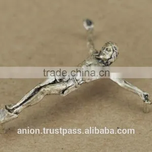 Small Jesus Crucifix for Small Olive Wood Crosses thumbnail-1
