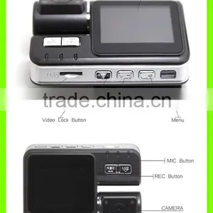 Dual Lens Car Camera I1000 Car DVR Dual Camera HD 1080P Dash Cam Black Box With Rear 2 Cam Vehicle View Car Recorder thumbnail-4