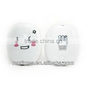 2000mAh Cute Power Bank for 3C Products and Tablet PC thumbnail-4
