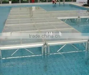 RP Plexiglass Round Stage in the Swimming Pool thumbnail-6