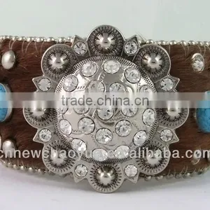 Fashion Handmade Horse Fur Real Leather Bracelet thumbnail-1