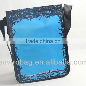 Shoulder Bag Non Woven w/ Flap thumbnail-2