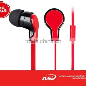 Super Bass Handsfree Flat Earphone thumbnail-1