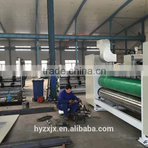 High Speed Automatic Carton Box Flexo Printer Slotter Die Cutter Machine thumbnail-3