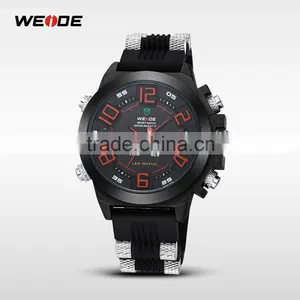 2016 WEIDE Unique Mens Watches Led Display Man Quartz Watch Fashion Watches Mens Dive Watch Make Your Own Digital Watch thumbnail-2