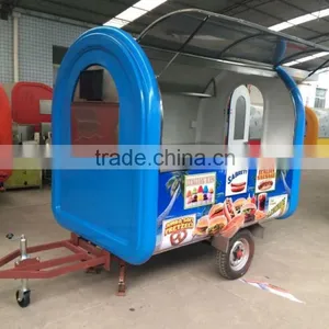 Fashionable Food Vending Cart for Sale Directly From Guangzhou Manufacturer thumbnail-1