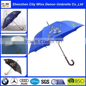 High Quality Straight Elegant Wooden Umbrella,fashion Wooden Automatic Umbrella From China Suppliers,wooden Handle Umbrella thumbnail-2