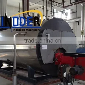 Supply Light Oil Fired Steam Boiler of Fire Tube Water Tube Type Light Oil Fired Water / Steam Boiler -SINODER thumbnail-3