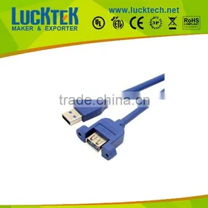 USB 3.0 Extension Cable With Screw/braket. 0.5M thumbnail-1