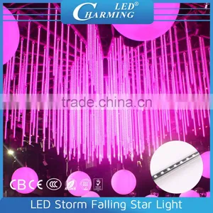 RGB LED Bright Falling Star LED Christmas Tube Lights For Hotel thumbnail-5