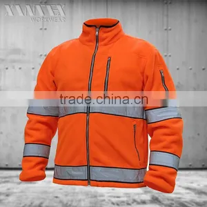 EN471 High Visibility Workwear Fleece Jacket thumbnail-1