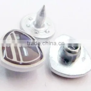 Pearl and Crystal Head Metal Jeans Rivets thumbnail-1