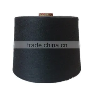 Super Black Polyester Spun Yarn 32s for Knitting thumbnail-1
