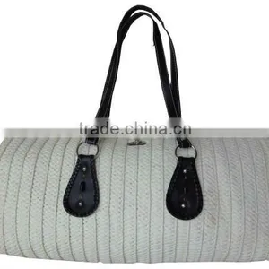 2012 New Fashion Knitting Straw Handbag thumbnail-1