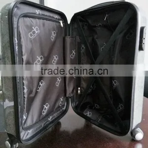 2016 Cute Cowboy Printed Hard Case ABS/PC Trolley Luggage Set thumbnail-5