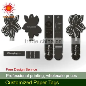 Good Quality Embossed Special Shape Paper Tags thumbnail-1