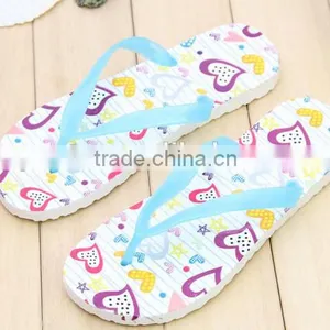 2015 Summer Antiskid Love Filp Flops Beach Slippers Wholesale thumbnail-2