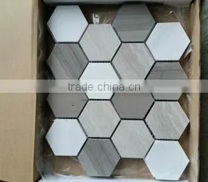 Cheap Price for White Marble Mosaic Tile thumbnail-3