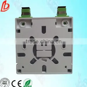 2 Ports FTTH Fiber Optic Terminal Box,2 Core Indoor Optic Terminal Box thumbnail-4
