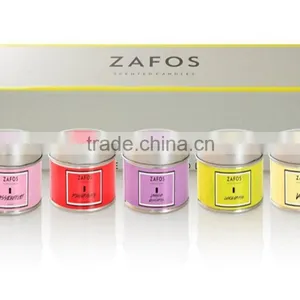 Candle Set Luxury Box With Printed Logo and Label thumbnail-2