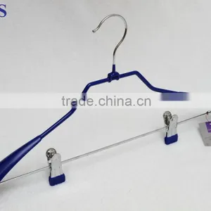 Wide Shoulder PVC Coating Clips Hanger thumbnail-1
