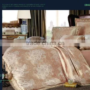 100%Cotton Jacquard Bedding Set,lace Duvet Cover thumbnail-1