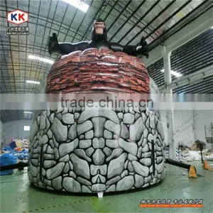 Giant Orangutan Inflatable Water Pool With Slide Combo For Adults thumbnail-1