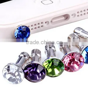 Lovely Mobile Phone 3.5MM Dust Plug / Phone Dust Cover Plug / Dust and Waterproof Mobile Phone thumbnail-2