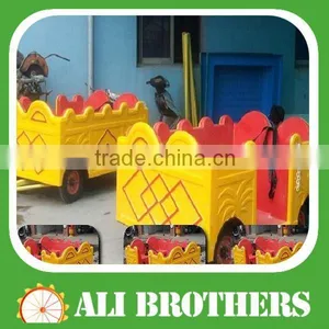 Children Outdoor Shopping Mall Amusement Rides Electric Trackless Train thumbnail-1