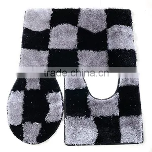 100%polyester Long Pile Shaggy Machine Made Silk Bathroom Carpet thumbnail-4