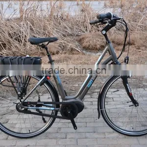 Danish Popular 26/28 City Style Bafang Light Electric Bike Bicycle Cycle Bosch Ebike Tuning thumbnail-1